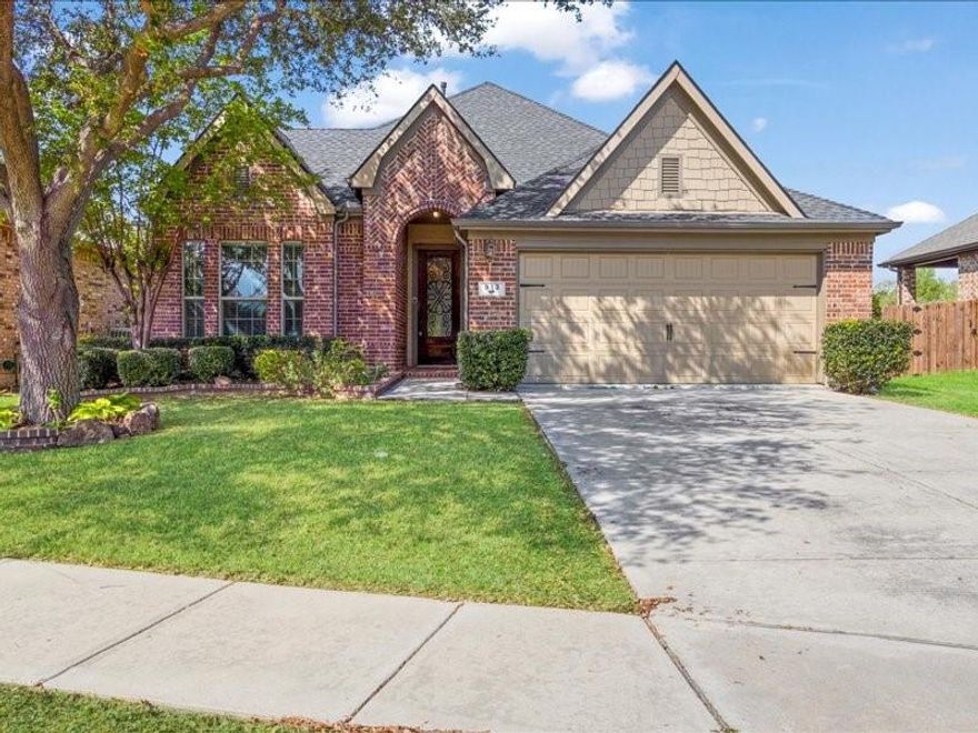 Great opportunity to own a beautifully maintained home! This property features a flexible, spacious floor plan with plenty of room for the whole family. Enjoy a stunning backyard with an oversized patio, pre-plumbed for gas—perfect for entertaining family and friends.

This home offers 3 bedrooms, 2 bathrooms, a dedicated office, a living room, formal dining area, breakfast nook, and granite countertops. The game-bonus room can easily be converted into a fourth bedroom, providing added versatility.

About Paloma Creek: A thriving community located just north of Highway 380, between Little Elm and Denton, and near Lake Lewisville. This neighborhood truly has it all—four resort-style pools, two fitness centers, clubhouses, parks, playgrounds, a dog park, and miles of hike and bike trails. It’s also just minutes from shopping, dining, the PGA of America, and the upcoming Universal theme park.

Don’t miss out on this amazing home!