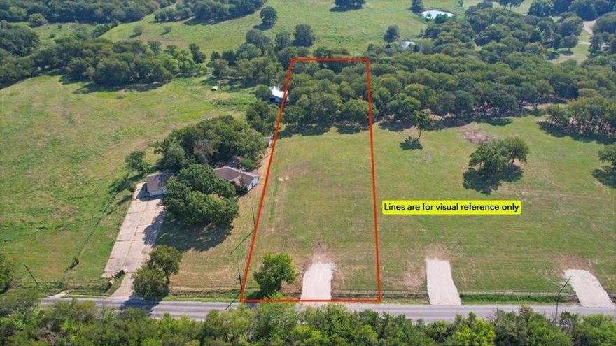 Location, Location, Location!  
You’ll be hard pressed to find a better spot outside of the Denison City Limits to build your dream home, getaway retreat, or setup shop.  

Property Highlights:
• Mature trees
• Beautiful grassy clearing
• Gravel driveway with culvert 
• Tension cable pipe fencing along the front and one side of the property
• Gully located near rear fencing 
• T-Post barbed wire fencing along the rear of the property

Prime Location:
• Located in the Pottsboro ISD
• Conveniently situated just off FM 120
• Minutes from shopping, restaurants, schools, Lake Texoma, and parks
• Easy access to major roads including FM-1417, TX-289, and HWY-75
• Enjoy a peaceful, rural type atmosphere without sacrificing quick access to city amenities
• Close to the future Preston Harbor and Margaritaville developments

Flexible Lot Options:
• Purchase one lot or combine 2 or even 3 adjacent lots for extra space, flexibility, or development potential

Utilities:
• Electricity available 
• Septic system and well required (no city sewer or water)

This is a rare opportunity to build in a natural setting with all the conveniences just minutes away. Whether you're looking for a private homesite or investing in multiple lots, this property is full of potential!