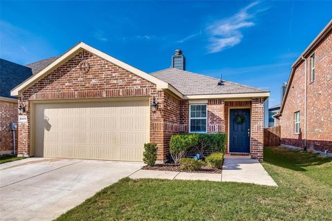 A home in Aubrey