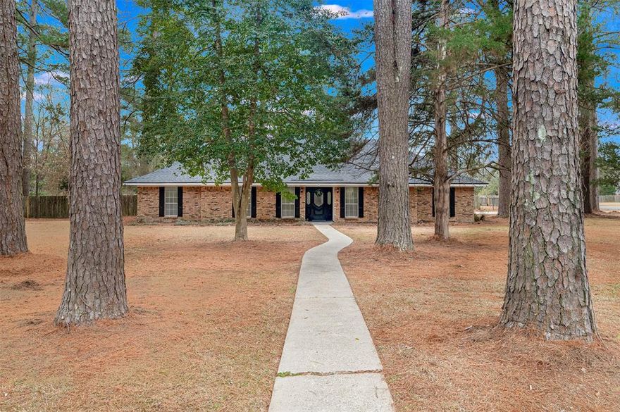 Completely remodeled home on 1.7 acres in North Park Hills, just minutes from Northwood Hills Golf Course. Situated on a spacious corner lot, this property offers 3 bedrooms, 2 bathrooms, a dedicated office, and a formal dining room. Either of which could easily serve as a 4th bedroom. Bonus game room or man cave connected to the carport adds additional flexible living space. Enjoy the privacy of acreage with the convenience of a great location.