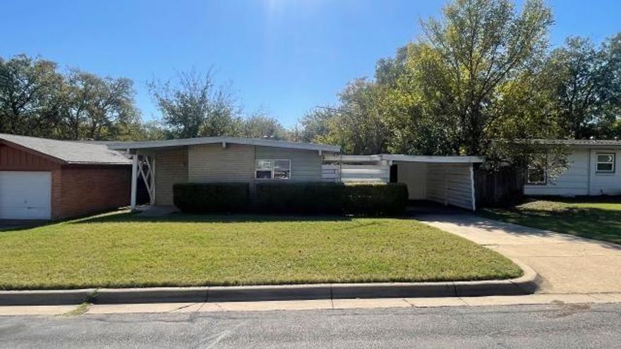Located in an established Fort Worth neighborhood with convenient access to shopping, dining, schools, and major roadways, this 3 bedroom 1.5 bath home with attached carport presents a solid opportunity for investors or buyers looking to renovate and add value. The property offers a functional layout and is well-suited for a full renovation, rental hold, or resale project. Check it out!