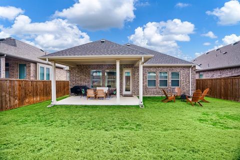 A home in Aubrey