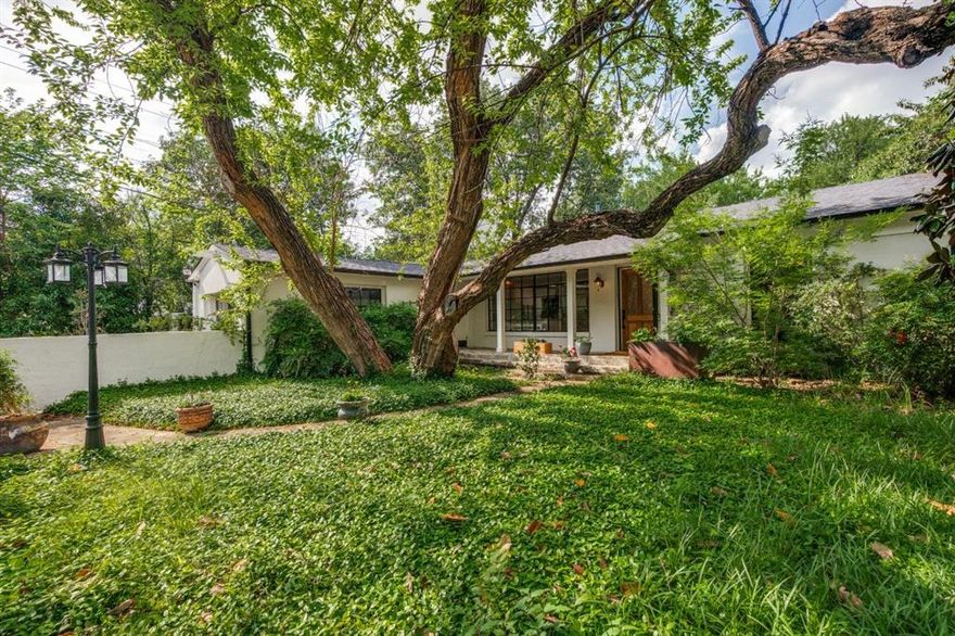 Situated in the highly sought-after Greenway Parks neighborhood, this property presents a rare opportunity to secure a premium lot in one of Dallas’ most desirable areas. Surrounded by mature trees, the setting offers a true park-like feel with timeless charm and privacy. Inside, the home has a great feel the second you walk in. Natural light comes in from all angles and really opens up the space, giving it a bright but still comfortable vibe. There’s a cool mix of character and functionality throughout, with rooms that flow easily and feel connected without losing that cozy, tucked-in feel. It’s one of those homes that just feels good to be in—warm, inviting, and full of personality. Location is everything, and this one delivers. Just minutes from Highland Park Village, Inwood Village, and Lovers Lane, you’re surrounded by some of Dallas’ best shopping, dining, and everyday conveniences. With quick access to Dallas Love Field, the Dallas North Tollway, Uptown, and Downtown, getting anywhere in the city is seamless—while still enjoying the quiet, established feel that makes Greenway Parks so special