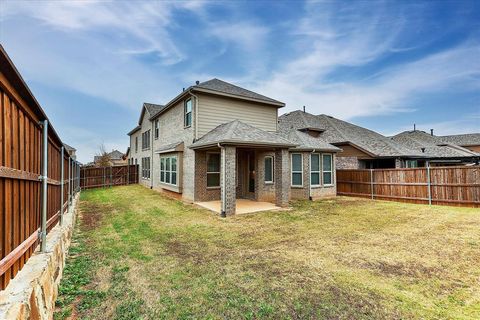 A home in Aubrey