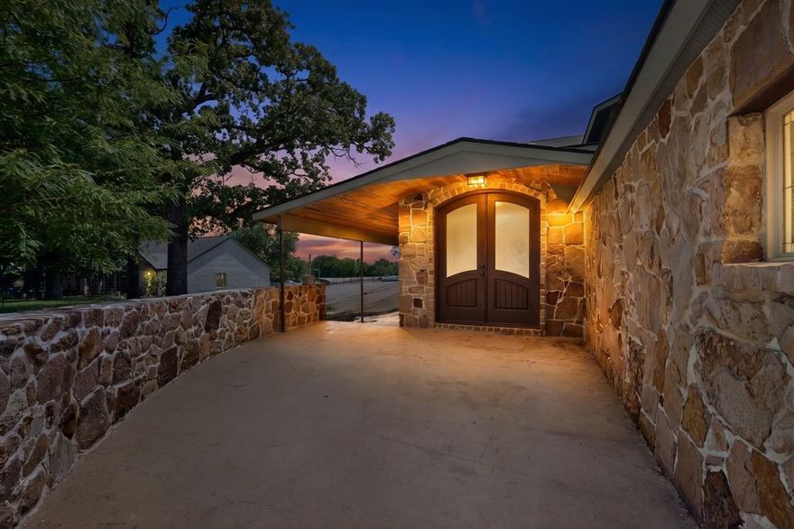 Tucked beneath mature trees on 1.25 acres, this custom-style home offers the space, privacy, and lifestyle today’s buyers are searching for.
From the moment you arrive, the rich stone exterior and inviting covered entry set the tone. Inside, you’ll find 4 spacious bedrooms, 2.5 baths, and over 2,800 square feet designed for both everyday living and entertaining.
Step outside and it only gets better - a large inground pool, expansive patio, and wide-open yard create your own private retreat just minutes from town.
If you’ve been looking for room to breathe without sacrificing convenience, this is the one.