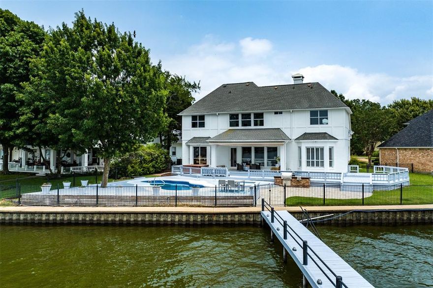 Breathtaking OPEN WATER views from this WATERFRONT home and from your OWN PIER and covered boat dock! In PINNICAL CLUB AT CEDAR CREEK LAKE and GOLF COURSE, Beautiful Clubhouse with dining and pool. FRESH, light and bright interiors from a very recent refresh! Includes interior and exterior paint, floors, baths all taken to the studs, kitchen redone, fireplace and den updates, etc.  High ceilings, 3 car garage, lovely covered outdoor living area in the back, swimming pool, and large deck space for outdoor entertaining. Primary bed with bath down, and upstairs 3 bedrooms, 2 baths, and large living area with beautiful water views. Sweet deer roam the area with their new fawns. The Golf Clubhouse has a restaurant for dining in or take-out, a huge, beautiful swimming pool, and lots of fun activities to partake in if one chooses. A great way to mingle and meet neighbors in the community if you choose to.