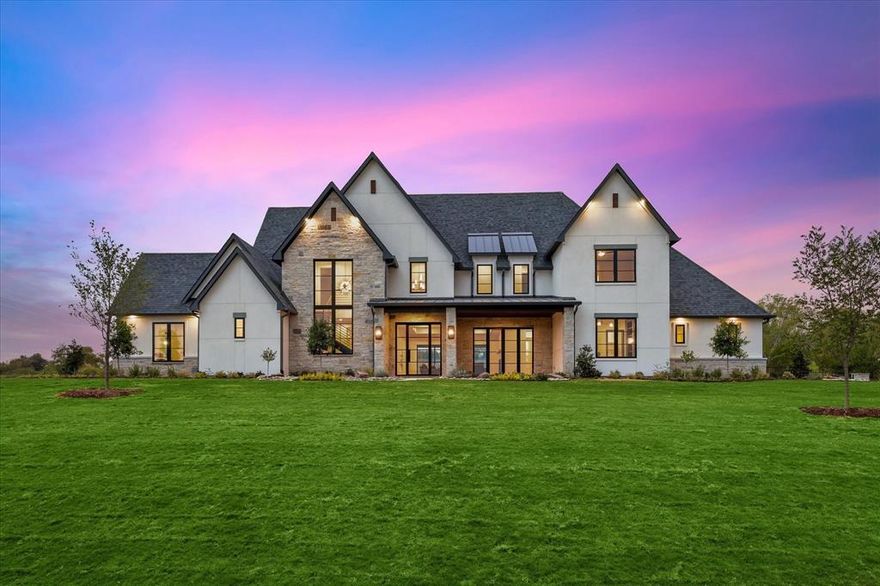 Prepare to be wowed by this brand-new masterpiece nestled on a generous 2-acre lot. With 5 bedrooms, 4 full baths, and 2 half baths, this home exudes luxury and style. The moment you step inside, you'll be greeted by gorgeous wood floors and cedar-beamed ceilings that add warmth and character. The chef-grade gas cooktop and prep kitchen are a culinary enthusiast's dream, while the wet bar adds a touch of elegance to entertaining.
The master bath is a true sanctuary with porcelain tile, a custom closet, and every comfort you desire. Need to work from home? Enjoy the executive office space. Outdoor enthusiasts will adore the kitchen and fireplace in the expansive backyard.
Plus, this haven is conveniently close to restaurants, shopping, and entertainment, making it the perfect blend of luxury and lifestyle. Don't miss the chance to call this your dream home! This home can be sold fully furnished, call Listing agent for details.