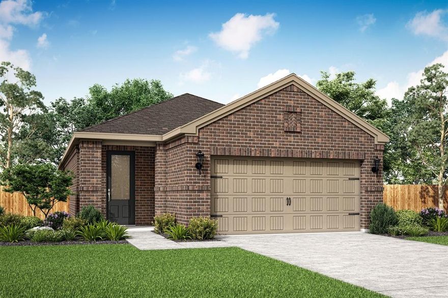 Nestled in the vibrant community of Princeton, Texas, this stunning single-story floor plan offers easy access to top-rated schools, major employers, and the premier shopping and dining scene in nearby McKinney. Designed with modern living in mind, this new-construction home features an open-concept layout with a spacious family room at its center - perfect for entertaining or relaxing. The chef-ready kitchen is a culinary dream, while three generously sized bedrooms provide plenty of space for rest and retreat. Plus, enjoy the added convenience of an attached two-car garage. Best of all? Designer upgrades come standard at no extra cost! From stylish finishes to energy-efficient features, this home is truly move-in ready. Don’t miss the opportunity to own a beautiful, brand-new home in one of Princeton’s most desirable communities!