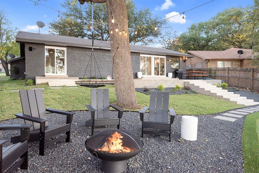 TASTEFULLY UPDATED AND MOVE-IN READY, THIS THREE BEDROOM, TWO-BATH WATERFRONT HOME OFFERS COMFORT, STYE, AND UNFORGETTABLE OPEN-WATER VIEWS OF CEDAR CREEK LAKE.  A WELCOMING CIRCLE DRIVE AND DOUBLE CARPORT PROVIDE CONVENIENT ACCESS AND ATTRACTIVE CURB APPEAL.  INSIDE, THE LIGHT-FILLED OPEN-CONCEPT DESIGN FEATURES LIGHT-TONED FLOORING, A BEAUTIFUL BRICK FIREPLACE, AND DOUBLE SLIDING GLASS DOORS THAT FRAME BREATHTAKING LAKE VIEWS AND SEAMLESSLY CONNECT THE INDOOR AND OUTDOOR LIVING.  THE STUNNING KITCHEN SHOWCASES LIGHT CABINETRY, QUARTZ COUNTERTOPS, A DESIGNER TILE BACKSPLASH, DECORATOR LIGHTING, AND A GENEROUS SERVING AND EATING BAR - PERFECT FOR GATHERING WITH FAMILY AND FRIENDS.   THE PRIMARY SUITE ENJOYS SERENE LAKE VIEWS AND A BEAUTIFULLY UPDATED BATH WITH DECORATOR DUAL VANITIES AND A SPACIOUS WALK-IN SHOWER.  THE GUEST BATH IS EQUALLY IMPRESSIVE WITH DUAL SINKS AND A LARGE WALK-IN SHOWER.  TWO ADDITIONAL GUEST BEDROOMS PROVIDE COMFORTABLE ACCOMMODATIONS FOR FAMILY OR VISITORS.  OUTDOOR LIVING SHINES WITH A LARGE CONCRETE PATIO, FIRE-PIT AND EVEN A PRIVATE PUTTING GREEN - ALL POSITIONED TO TAKE FULL ADVANTAGE OF THE WATERFRONT SETTING.