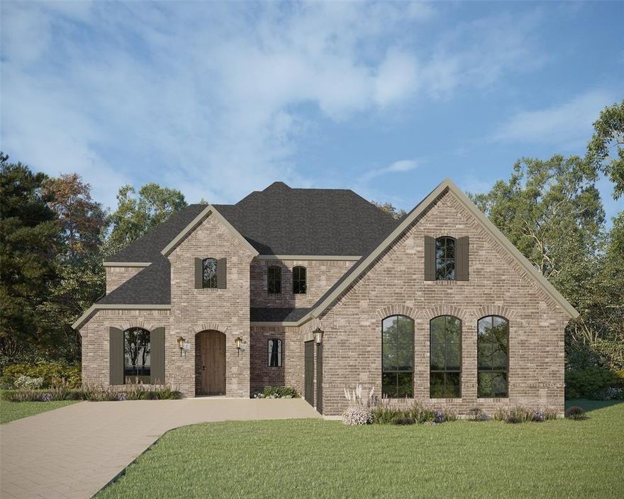 Spacious 3,834 square foot two-story home with primary and secondary bedrooms down and two bedrooms, game room and media room upstairs. This four bedroom, four full bath and two powder bath home has everything you need and want. Large game room, media room and a sitting area upstairs as well. A wide foyer with a private study will greet you as you enter. An immense primary bedroom and bathroom along with walk-in closet will make your every day living less stressful. Oversized kitchen with gas cook top, KitchenAid appliances and beautiful fixtures throughout the home. Farmhouse sink, island bar and walk-in pantry are just a few of the many selling points. Split bedrooms offer privacy for your family while still having an open concept. Multi-functional sliding doors make entertaining a breeze both inside and outside. Two and half-car garage with mud room for shoes, bags and coats will help with excellent organization. Located in Keller close to Fort Worth, Dallas and DFW Airport, right in the Heart of Texas.