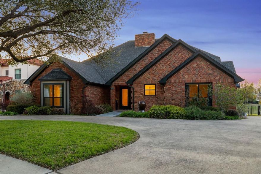 Welcome to 2636 Brookside Drive - Where Luxury Meets Lifestyle
Nestled within the prestigious, gated enclave of Hackberry Creek Village, this stunning one-story executive home is a rare find in one of Irving's most coveted communities. Completely remodeled from top to bottom, this move-in-ready masterpiece sits on an oversized lot with breathtaking, unobstructed views of the Hackberry Creek Country Club fairways and greens, a golfer's dream and an entertainer's paradise.
Step inside and be captivated by the warmth and elegance of European white oak hardwood floors flowing seamlessly throughout. The brand-new chef's kitchen, spa-inspired bathrooms, and fresh, sophisticated interior finishes have been thoughtfully curated to offer the perfect blend of comfort and contemporary luxury - nothing left to do but move in and enjoy.
Beyond your front door, an unmatched lifestyle awaits. Located just minutes from DFW International and Love Field airports, Las Colinas Urban Center, Toyota Music Factory, premier shopping, fine dining, and world-class entertainment, convenience is truly built into every corner of this address. Easy access to Dallas, Southlake, Coppell, and Frisco makes this a commuter's dream.
Families will love the exceptional school options, including top-rated private schools, Irving ISD, and the rare opportunity to attend sought-after Coppell ISD through open enrollment - one of the most coveted school districts in all of North Texas.
Whether you're an executive seeking a sophisticated retreat or a family looking for the perfect place to call home, 2636 Brookside Drive checks every box. Gated security. Golf course serenity. Effortless elegance. This is the one you've been waiting for.
Schedule your private showing today.  Homes like this don't last.