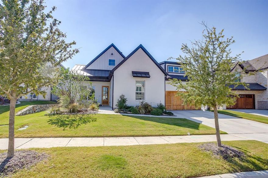 If you have been craving more space without sacrificing style or location, this Parks of Aledo gem delivers. Nestled on a peaceful cul-de-sac, this newer Village Home was chosen by its owners specifically for its room to grow, host family, and live comfortably day to day.

Inside, white oak floors and fresh, modern finishes create a light, welcoming feel. Multiple living areas allow everyone to spread out, whether it is working from the dedicated office, enjoying movie nights, or giving kids their own play space.

Thoughtful upgrades include California Closets custom built-ins in the playroom, mudroom, office, and primary closet, offering beautiful organization and everyday functionality.

With three bedrooms downstairs and a large upstairs mother-in-law suite, the layout is ideal for multigenerational living or long-term guests.

The standout feature is the recently added covered patio with vaulted wood-clad ceilings and a wood-burning fireplace. It is a cozy retreat for cool Texas evenings and effortless entertaining. A brick privacy fence provides seclusion with low maintenance, while the three-car garage offers ample storage and flexibility.

A home designed for real life in a neighborhood that is truly loved.