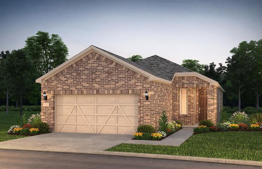 NEW CONSTRUCTION 
Welcome to Del Webb Trinity Falls, an active 55+ community, where your dream home awaits! Introducing the Compass plan - a stunning blend of elegance and comfort. This 2-bedroom, 2-bathroom home is thoughtfully designed with every detail in mind. Imagine retreating to your oversized owner’s suite. The upgraded secondary bedroom and premium finishes in the bathrooms add a touch of luxury while the sun-drenched gathering room offers a perfect space for relaxation or entertaining. Set in the heart of the community, you'll enjoy easy access to all the amenities Del Webb Trinity Falls has to offer. Perfect for active adults 55+, this neighborhood provides a warm, close-knit atmosphere. Don’t miss the opportunity to make this exquisite home yours—Available July - August 2026!