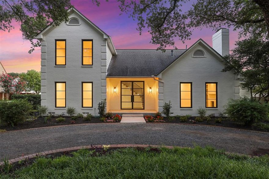 Exceptional, newly renovated home on corner lot in prestigious Preston Hollow. Fantastic curb appeal and circular drive welcome you to this outstanding home featuring a unique, versatile and open floor plan. Step inside to fall in love with European white oak hardwoods, high ceilings, abundant windows for natural light, built-ins and thoughtful, functional design details. The heart of the home is an expansive gourmet kitchen with Wolf and Subzero appliances, large island and breakfast room leading into a cozy living space with wood beamed ceiling and fireplace. First floor primary suite with spa-like bath. Upstairs has 2 beds, 2 baths, large bonus room. Pristine backyard with pool, spa and manicured turf areas.