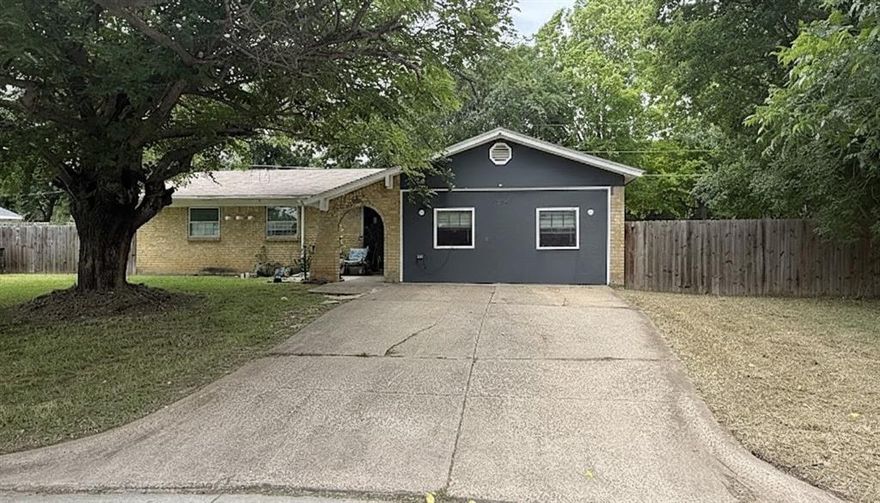 Three bedroom two bath home located on a quiet cul-du-sac in Arlington Texas. This home is very close to shops, dining, Globe Life Field and AT&T stadium. Per the city of Arlington this home is not located in the entertainment district and does not allow short term rentals. This home is tenant occupied. Tenant lease is through March 2027.