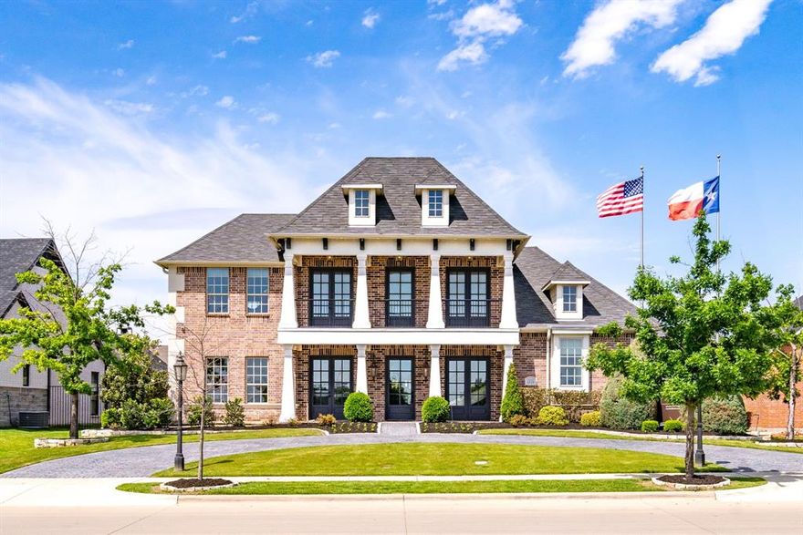 Welcome to this fully furnished 3 bedroom, 3.5 bathroom home in the desirable Viridian neighborhood located in Arlington, TX. Greeted by a beautiful circular driveway that has plenty of space for guests to park. This home was built in 2016 and used as the model home to showcase. It has been kept in tip-top shape and has an elegant staircase situated next to the formal living room with a double-sided fireplace. Upstairs you will find the two bedrooms, kids retreat, and balcony with stunning Viridian lake views. Open-floor plan with abundant lighting and plenty of space to relax and entertain. Kitchen is fully equipped with ample storage space and stainless steel appliances. The primary suite includes vaulted ceilings, luxurious ensuite bathroom, easy access to the patio, pool and guest quarters. Furniture is included in price but negotiable.