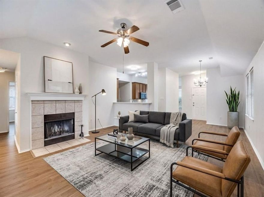 Step into a like-new opportunity in one of McKinney’s most desirable locations where modern updates meet unbeatable convenience. This beautifully refreshed home has been thoughtfully upgraded to offer the style, comfort, and move-in ready ease today’s buyers are searching for. Inside, you’ll immediately notice the brand-new wood-look luxury vinyl flooring flowing throughout the home, creating a clean, modern feel with durability that’s perfect for everyday living. The interior has been freshly painted, giving every room a bright, crisp finish that makes the entire home feel new. The kitchen is ready for its next chef with all new appliances, quartz countertops, new disposal, faucet and a stylish new backsplash, delivering both function and contemporary appeal. Whether you're preparing everyday meals or hosting friends and family, this space is designed to impress. Located in a prime McKinney community, you’ll enjoy quick access to top-rated schools, shopping, dining, and major commuter routes—making it easy to experience everything this rapidly growing area has to offer. Homes with this level of updates, in this location, rarely stay on the market long. If you’ve been waiting for a move-in ready home that feels brand new without the new-construction price tag, this is the one. Schedule your showing today before this opportunity is gone.