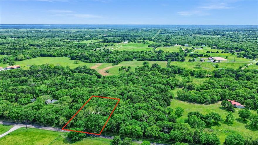 Discover the perfect home site on this wooded 1 acre parcel in Sadler, TX. Tucked away from the hustle and bustle, this secluded property offers mature trees and privacy, providing endless possibilities for your dream home or weekend retreat. Located in the highly sought-after S&S ISD and just a short drive from Sherman, you'll enjoy the peace of country living with convenient access to town. Plus, you're only about an hour and a half from the DFW Metroplex and just minutes from Lake Texoma — perfect for outdoor enthusiasts. Co-op water is available at the road. Whether you're looking for a smaller slice of land or something larger, there are multiple options available, with the opportunity to purchase up to 22.5 acres depending on your needs. Come explore the possibilities and experience the privacy and freedom this beautiful land has to offer! Property boundaries are approximate. A new survey will determine final acreage.