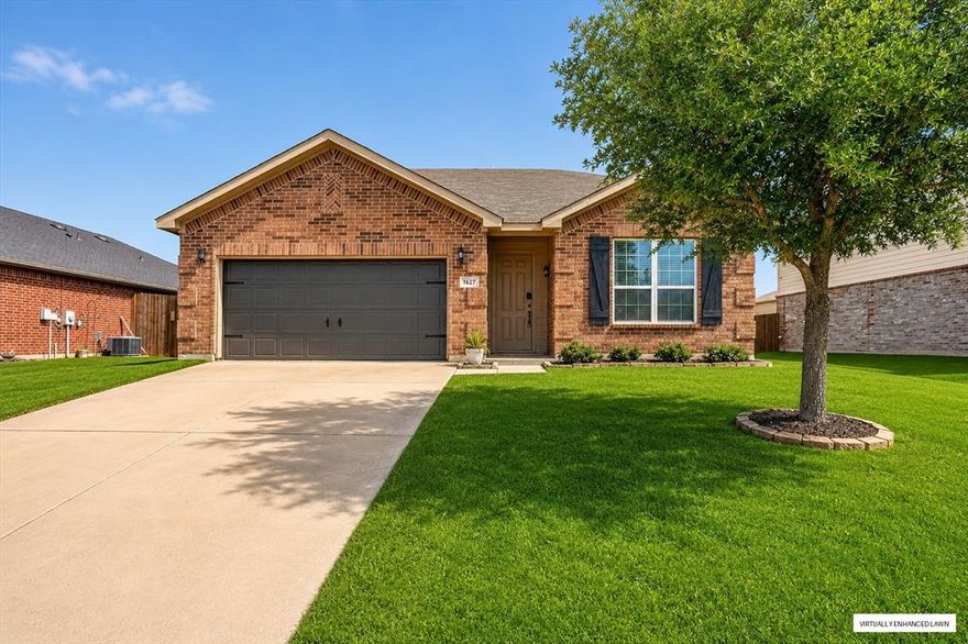 WHAT A FAB PRICE FOR THIS MUCH SPACE!!!!! Sparkling with style and thoughtful updates, this beautiful Krum home offers the perfect blend of modern comfort and everyday functionality. 3 Living Areas, Office, 3 Baths and MORE! WOW!!! Situated in a quiet, welcoming neighborhood, 1627 Kawati Way delivers spacious living with a layout designed for both connection and flexibility. 
Step inside to an inviting open-concept design filled with natural light, enhanced by custom wall features that add character and a designer touch throughout the home. The main living area flows seamlessly into a well-appointed kitchen featuring granite countertops, stainless steel appliances, a large island, and abundant cabinetry—ideal for gathering, entertaining, or simply enjoying daily life. A versatile downstairs flex space provides the perfect option for a home office, playroom, or additional sitting area. More recent UPGRADES bring added value and peace of mind, including brand-new carpet installed,  flooring 2022, new water heater (2024), updated countertop in the downstairs guest bathroom, useful mud bench and storage area. Upstairs, a generously sized second living area or game room creates a true retreat—perfect for movie nights, a media space, or a separate lounge for guests or family members. The well-proportioned bedrooms and multiple living areas offer comfort and privacy for everyone. Outdoors, enjoy a spacious backyard complete with a covered patio—ready for grilling, relaxing evenings, or weekend gatherings. The sizable lot provides room to personalize your outdoor space and truly make it your own. Located within highly regarded Krum ISD and just minutes from Denton, this home offers easy access to shopping, dining, and entertainment at Rayzor Ranch, along with nearby parks, walking trails, and community recreation areas that enhance an active lifestyle while still enjoying the charm of small-town living.