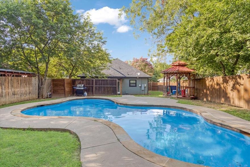 Bring us an offer, motivated seller!!
Welcome to your dream home — a sleek, move-in ready 3-bedroom, 2-bath home designed for style, comfort, and unforgettable entertaining. Built in 2022, this property features, modern finishes, and an open floor layout, and lots of space!
Plus a stunning private pool surrounded by a spacious backyard — the ultimate setup for hosting weekend BBQs, sunset swims, or relaxed evenings under the stars. Whether you're entertaining guests or enjoying a quiet retreat, this outdoor space delivers.
Inside, you’ll find a bright, modern kitchen with stainless steel appliances and a generous island perfect for gathering. The primary suite offers a tranquil escape with a spa-like ensuite bath and ample closet space.
Located just minutes from vibrant Downtown Denison, you’ll love the easy access to local dining, shopping, and everything this lively area has to offer. It’s just the home you need,  located right in the heart of it all. 

Don't miss your chance to own this stunning oasis — schedule your tour today!