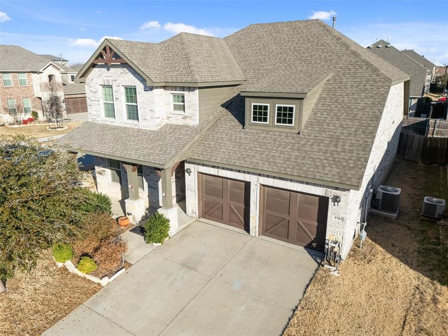 Welcome to 3701 Fossil Tree Ln, a beautifully maintained single-family home in the desirable Pine Meadows subdivision of
Keller, TX 76244. Conveniently located in Tarrant County with quick access to I-35W and major commuter routes, this move-in
ready property blends comfort, functionality, and modern smart-home technology in the heart of the Dallas-Fort Worth
metroplex.

This spacious home features an open-concept floor plan filled with natural light and versatile living
areas designed to accommodate a variety of lifestyles. The kitchen offers generous cabinetry,
ample counter space, and a center island with breakfast bar that flows seamlessly into the main
living area — ideal for everyday living and entertaining.

Enjoy enhanced convenience with multiple smart home features, including a smart garage system,
smart thermostat, and smart doorbell, allowing for improved energy efficiency, security, and remote
access capabilities.

The private primary suite provides a relaxing retreat with an en-suite bath and ample closet space.
Secondary bedrooms and flex areas offer options for guests, workspace, hobbies, or additional
living space.

Step outside to a covered patio and fenced backyard — perfect for outdoor relaxation or gatherings.
A two-car garage and thoughtful storage solutions add everyday practicality.
Located within Keller ISD and near shopping, dining, parks, and entertainment, this property offers
accessibility while maintaining neighborhood charm.

Experience the convenience of modern smart living in one of Keller’s established communities.