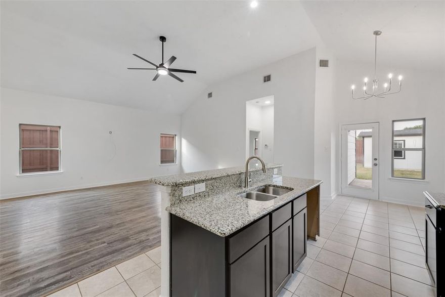 Welcome home on this quiet dead end into a cul-de-sac! This spacious 2-story house features 4 spacious bedrooms and 2.5 bathrooms. With ample natural light flowing through its large windows, the home creates an inviting and warm atmosphere. Completely renovated with brand new carpet and fresh paint throughout! The open-concept living area seamlessly connects the living room, dining space, and kitchen, making it perfect for both family gatherings and entertaining guests. Upstairs, you'll find the well-appointed bedrooms offering comfort and privacy. The secluded master bedroom is located downstairs and boasts an en-suite bathroom for added convenience, while the remaining bedrooms share a thoughtfully designed full bathroom. Whether you're relaxing indoors or enjoying the outdoor space, this 4-bedroom, 2.5-bath home offers a harmonious blend of comfort and style. New decorative lighting, fence, garage floor, dishwasher, range and oven.