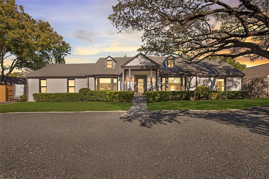 Welcome to this beautifully reimagined 4-bedroom, 3.5-bath home offering 3358 square feet! Every detail has been thoughtfully upgraded, blending modern design with timeless elegance. Step inside to discover an open-concept floorplan showcasing new wood floors, Carrara stone tile, stone countertops and slabs throughout. The gourmet kitchen features stainless steel appliances and flows seamlessly into spacious living and dining areas, perfect for entertaining or relaxing with family. The primary suite and spa-inspired bathrooms are adorned with high-end finishes, new showers, and custom vanities, offering a true retreat experience. Outside, you’ll find an entertainer’s paradise with limestone exterior walkways, a limestone porch and pool deck, and lush turf grass complete with a putting green! The new 8’ privacy fence with an electric gate ensures both security and serenity. Additional upgrades include a new AC unit and fresh interior and exterior paint and front motor court driveway. This is a MUST SEE property!!