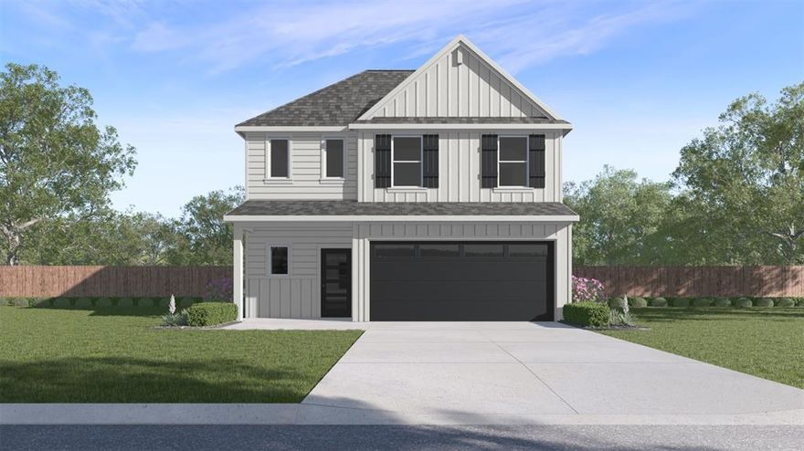 Have a fabulous new construction home built by D.R. Horton, America’s Builder since 2002, in the desirable community of Rock Creek Ranch located in Fort Worth and Crowley ISD! This expansive two-story Madison floorplan-elevation G features 5 bedrooms, 3 bathrooms, a game room, sitting area, and a 2-car garage, has an estimated early Winter completion. The main living area offers an open-concept design with a modern kitchen featuring quartz countertops, stainless steel appliances, gas range, walk-in pantry, large island, and 36 inch upper cabinets. Luxury vinyl plank flooring is included in the entry, hallways, kitchen, dining area, family room, utility, and all wet areas. The first-floor primary suite showcases a large walk-in closet, sitting area, and an en-suite with oversized shower and quartz vanity tops. A secondary bedroom and full bath are also conveniently located downstairs. Upstairs features a spacious game room, three additional bedrooms, and a full bathroom. Energy-efficient construction and America’s Smart Home Technology package included. Exterior features include a covered patio, 6-ft stained wood fence with metal posts, full sod, sprinkler system, and landscaping. Residents will be able to enjoy future amenities such as a community pool, park-playground, and walking trails, perfect for outdoor activities and relaxation. Situated just two miles from Benbrook Lake, this neighborhood offers easy access to nearby attractions, including shopping centers, Fort Worth landmarks, and education options.