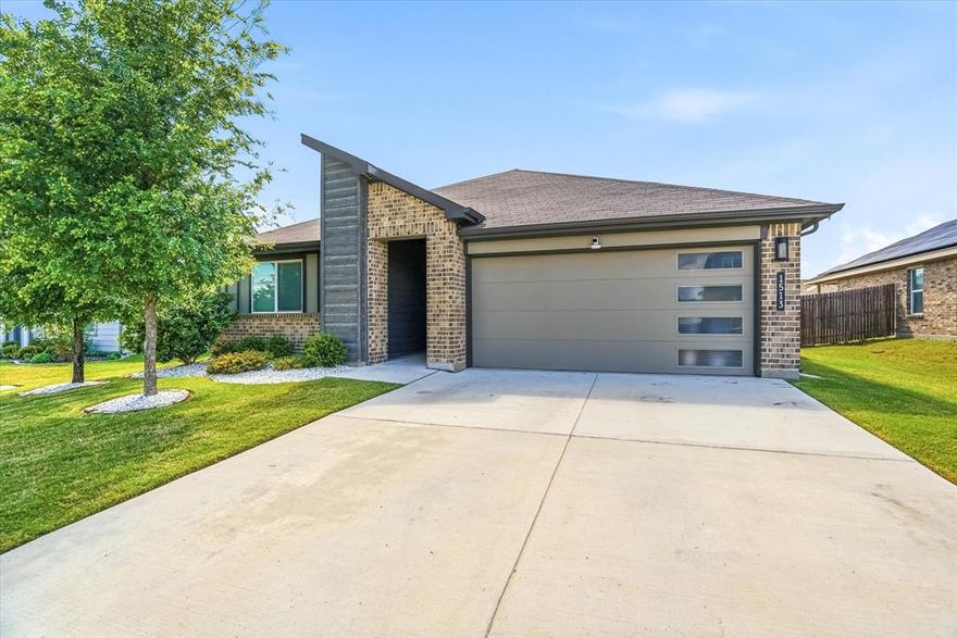 Welcome to this beautifully maintained 4-bedroom, 2-bath home located in the community of Parks of Alvarado! Built in 2021, this thoughtfully designed single-story home offers over 2,000 square feet of functional living space with a bright, open-concept layout perfect for everyday living. Energy efficiency is one of the many standout features of this home, with solar panels that will be fully paid off at closing, the new buyer will have immediate savings on electricity costs. The spacious living area with custom fireplace insert flows seamlessly into the kitchen and dining space, featuring modern cabinetry, ample counter space, and a large island ideal for gathering. The private primary suite is tucked away at the rear of the home, offering a relaxing retreat with an ensuite bath and generous closet space. Three additional bedrooms provide flexibility for guests, a home office, or playroom. Enjoy a sizable backyard which is larger than many others in the neighborhood due to its position on the edge of the cul-de-sac. The extended patio provides additional room for play, entertaining, workouts, or simply enjoying the outdoors. Smart upgrades including app controlled garage door and irrigation system. Smart locks and entry lights that can integrate with any alarm system. Conveniently located with easy access to major highways, this home offers the perfect balance of small-town charm and proximity to city amenities. The current owners have invested significant time and care into enhancing the home, adding thoughtful details that set it apart. Move-in ready and designed for comfort—this is one you don’t want to miss! Also listed for lease at $2,450 per month, MLS ID 21246276