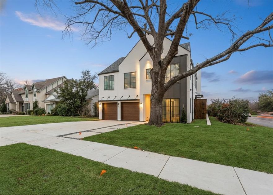 Nestled in the established Lakewood neighborhood just five miles from downtown Dallas, this masterfully constructed Traditional residence at 6367 McCommas Blvd offers an unparalleled blend of sophistication and modern luxury. The heart of the home is a gourmet kitchen featuring a professional-grade appliance suite, premium quartz countertops, and high-quality cabinetry designed for the culinary enthusiast. The expansive master suite serves as a private sanctuary with a spa-like bathroom featuring designer tile wainscoting and a layout built for ultimate relaxation. Exceptional luxury finishes define the property, including rich white oak hardwood flooring, a classic wood-burning fireplace with a gas starter, and a covered patio with a summer kitchen perfect for outdoor entertaining. Pardon Our Progress - We are in the final stages of perfecting this masterpiece. Please excuse our ongoing work as we complete the final designer touches to ensure this home is absolutely move-in ready for you. Motivated seller! Act Now!