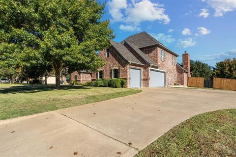 A home in Cleburne