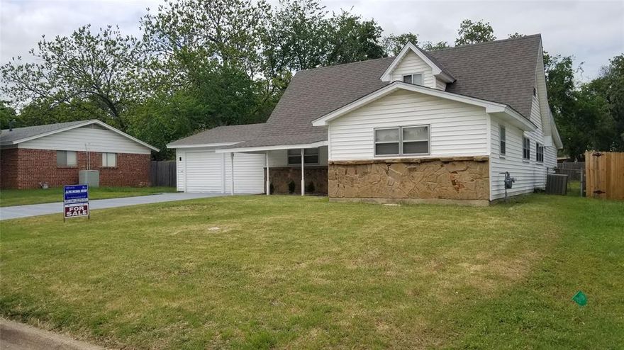 Wowser! Over 3000 Livable SQ Ft For Under 300k In A Highly Desirable Neighborhood In Hurst. New 30 Year Shingle Roof Just Recently Installed four years ago. Home Just Needs Your Own Design And Love To Make It Your Own. Lots Of Options With 9 Living Areas, 2 Dining Rooms, & 4 Bedrooms. Wonderful Size Backyard With A Shed. Also A great Opportunity For An Investor Who Wants To House Hack. Great for flippers. There is no negotiation on the selling price. No inspection and no option period. Please note that the listed price is based on the condition that the buyer pays for the bank loan payoff, brokerage fees, and all title costs.