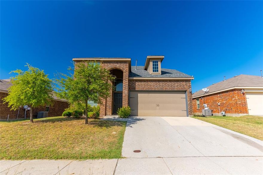 Newly Updated Home in Carter Ranch.  5 bedrooms and 3.5 bath.  New Interior Custom Paint, New Vinyl Plank Flooring Down Stairs, New Kitchen Backsplash, New Carpet Upstairs and New Toilets.  Large Kitchen With Granite Counter Top and Black Appliances.  Refrigerator Included.  Spacious Master Shower.  Extra Large Backyard with Stain Fences.  Community Pool, Play Grounds, Bike Trails, Fishing Ponds, and Much More.  Easy Access to Dallas Parkway and 289.  Don't Miss This One!  Great Value!