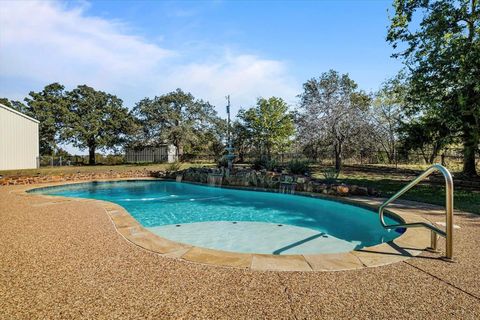 A home in Cleburne