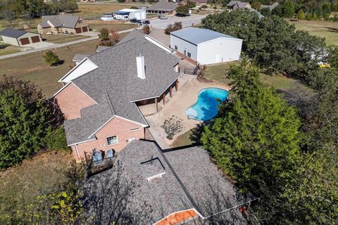 A home in Cleburne