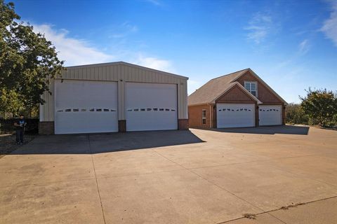 A home in Cleburne