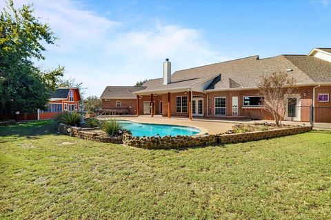 A home in Cleburne