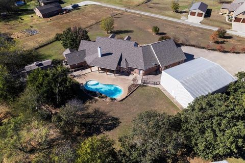 A home in Cleburne