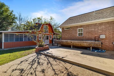 A home in Cleburne