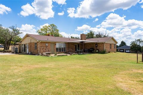 A home in Weatherford