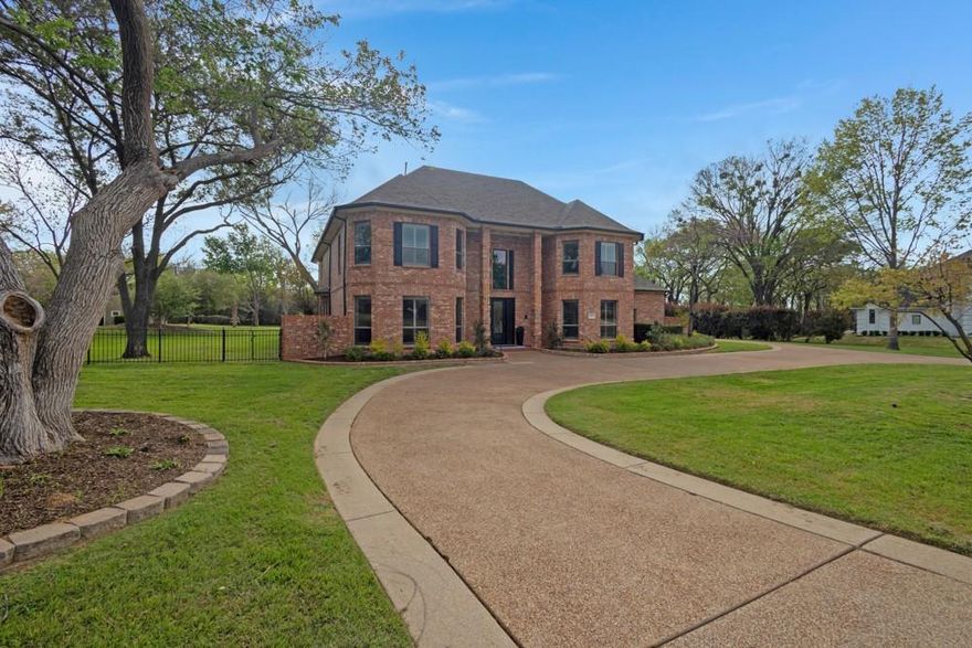 Welcome to your private retreat in the Heart of Flower Mound! Located in a quiet, established neighborhood feeding to highly sought-after Flower Mound High School, this home offers the perfect blend of space, nature, and convenience.
Surrounded by mature trees and lush landscaping, the property is a peaceful escape, with a relaxing living space ideal for entertaining or unwinding. Enjoy easy access to nearby lake trails and outdoor recreation, bringing nature right to your doorstep. 
Inside features 5 oversized bedrooms, 4.5 updated baths, and a spacious game room the kids won’t want to leave. The 4-car garage provides ample room for vehicles, storage, or hobbies. The multi-use Sport Court offers endless fun for all ages-whether it’s basketball games, tennis matches, or pickleball with friends.
All of this just 15 minutes from DFW Airport, making travel effortless while still enjoying the charm of a serene, family-friendly community.

Space, nature, and location-this home truly has it all.