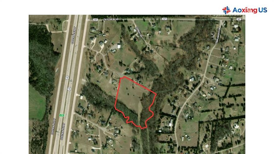 Rare opportunity to own 11+- acres in the heart of Anna, TX, just minutes from US-75, Melissa, and the booming Collin County Outer Loop corridor.
Tucked away on a quiet cul-de-sac, this tract offers a peaceful escape surrounded by nature, featuring a gentle slope, mature trees, and seasonal creek frontage along Throckmorton Creek.
Whether planning a forever home, a private retreat, or a long-term investment, this property offers unmatched location, privacy, and accessibility.
Only 1 min to Hwy 75, 5 mins to Brookshire’s, Chick-fil-A, QTrip, 40 mins to DFW Airport via Sam Rayburn Tollway, Zoned for highly-rated Anna ISD
No HOA.  Utilities nearby.