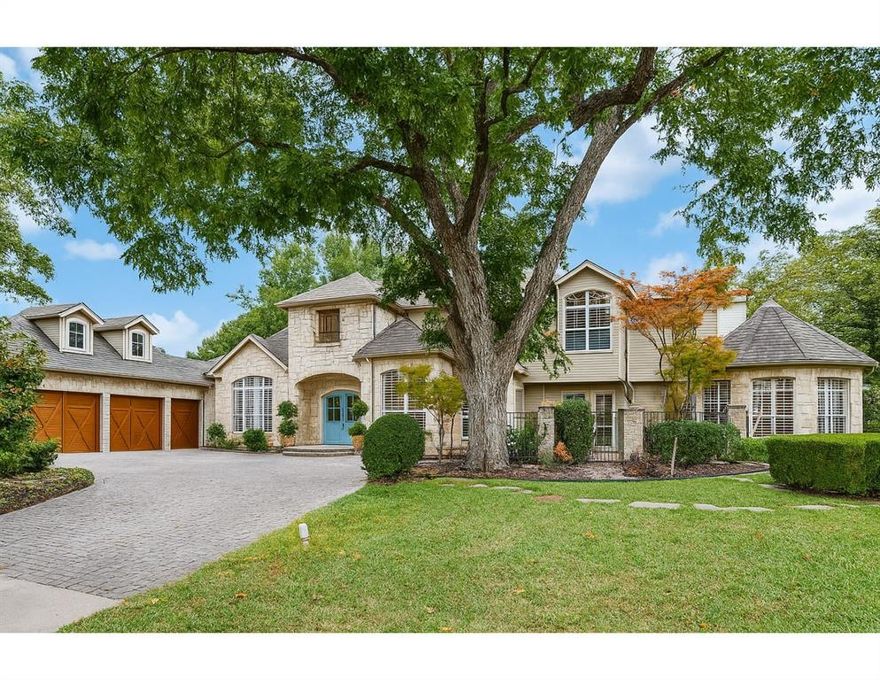 6 Cheltenham Way is a spacious French Tudor-style home with incredible landscaping located in the prestigious, guarded and gated community of The Downs of Hillcrest.  Built in 1994 and totally remodeled in 2021, this residence offers approximately 4,256 square feet of living space with 3 bedrooms on a 0.30 acre lot including a 3 car garage.  The large, downstairs primary offers a light filled sitting area and attached flex space, making it the perfect in-home retreat.  The spa-like primary bathroom was fully remodeled 4 years ago and no expense was spared!  The downstairs features an open floor plan creating a seamless flow between its main living spaces, making it especially well-suited for entertaining.   The oversized family room connects directly to a large breakfast area and chef's kitchen, allowing guests to move easily between cooking, dining and relaxing spaces. If you decide to move the gathering outdoors, you have multiple spaces to choose from including the turfed backyard, an exquisite courtyard flanked by large, mature trees or a cozy side deck off the gourmet kitchen. This home combines classic charm and elegance with modern amenities, making it a standout property you do not want to miss!