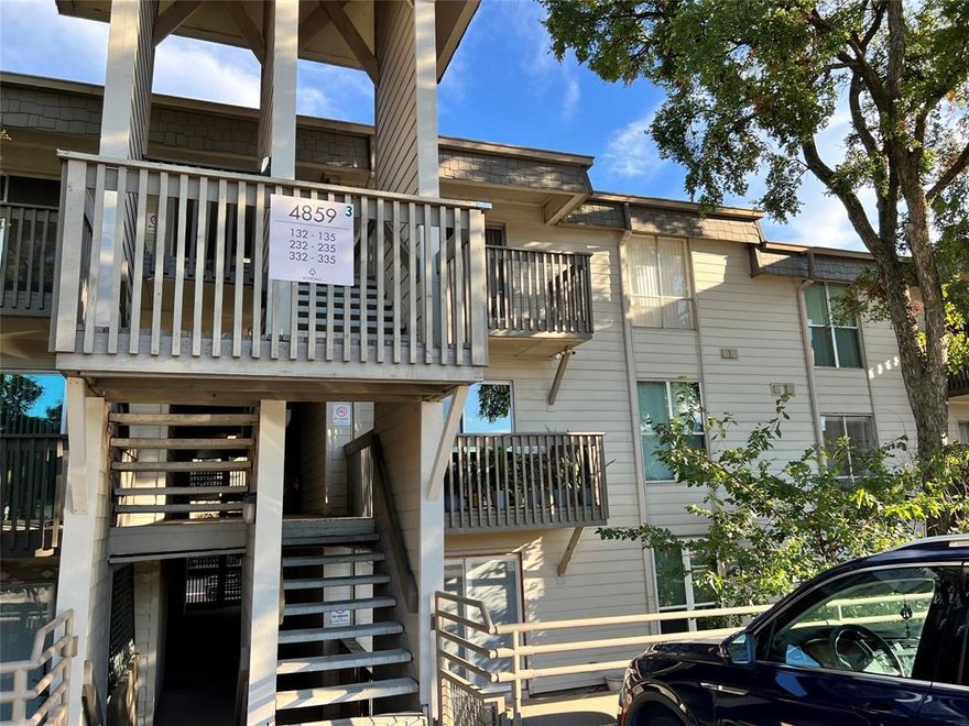 ***FULL YouTube VIDEO TOUR AVAILABLE, search by property address or ask your agent for the link.*** Comfortable first floor one bedroom condo with spacious layout and good wall space! Newer vinyl windows and newer french doors with integrated blinds lead from the Living to the exterior patio and green space.  Patio is partially covered. Wood look ceramic tile throughout, no carpet here! Slab granite counters in the Kitchen with stainless appliances, built-in microwave and stainless refrigerator, dishwasher, stained cabinetry, and nice faucet. Bath has access from both the hall and the bedroom. Good room dimension with room for a king-sized bed. Vanity area which could make a home office desk. Large walk-in closet. Bath features a storage closet behind the doors for toiletries, slab granite counters with raised vanity and a nice faucet. Great affordable place to call home! Steps from the covered garage parking.