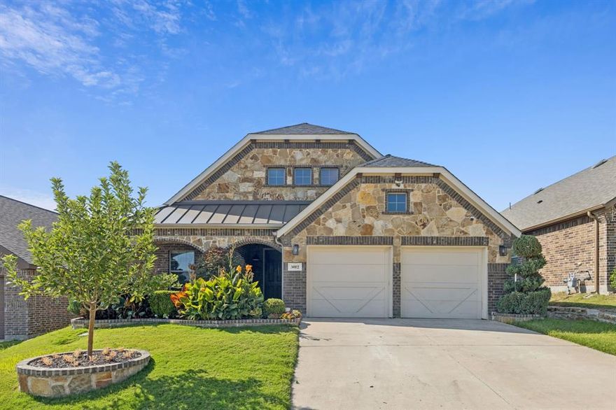 One of a kind oasis awaits! This stunning home boasts 3 spacious bedrooms and 2 luxurious bathrooms, perfect for families and entertainers alike. The first-floor bonus room offers versatility as an office or guest suite, while the dual living areas provide ample space for relaxation and socializing. Upstairs, hosts two bonus rooms, begs to be transformed into a game room, craft haven, or entertainment zone, complete with surround sound wiring. When the temperature rises, dive into the fun with the pool, wired for a large TV and outdoor sound system, the ultimate spot for summer gatherings!

The kitchen is a culinary dream, newly remodeled with abundant counter space and modern amenities. The bathrooms have also been beautifully updated, showcasing the perfect blend of form and function.

Nestled on a quiet cul-de-sac, this property enjoys a serene and private setting, perfect for families seeking a peaceful retreat. Located in the highly sought-after Northwest ISD district, it's conveniently close to Alliance and surrounding areas, offering the perfect balance of tranquility and accessibility. Come see why this home truly stands out from the rest!