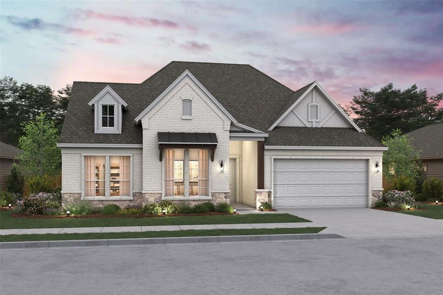 Rockwall Schools! This stunning 1-story home provides a comfortable open floorplan with ample room for the entire family. A convenient home office is located just off the foyer and includes barn doors for added privacy. The kitchen features a spacious island and overlooks the well-lit great room. A multi-slide door allows access to the covered patio, great for outdoor living. In from the garage, a HovHall and laundry room keep your home tidy. The primary suite, located at the back of the home, includes a private bath and spacious walk-in closet. A versatile activity room allows for entertainment of all kinds. Located in Monterra, the neighborhood offers amazing amenities including a resort-style pool, pickleball court, playground, and walking trails.