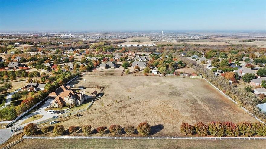RARE OPPORTUNITY - THE LAST ESTATE LOT AVAILABLE TO BUILD IN Oxford Farms! This stunning almost 3 acre lot is fully prepped and ready for you to build your dream custom home! NO HOA, NO timeline to build, NO required builder! The land is flat and open with beautiful surrounding trees, offering the perfect blend of space, privacy, and nature. Whether you're envisioning peaceful country living, unforgettable gatherings under the Texas sky, or space for all your hobbies, this property has it all. There's plenty of room for horses, RVs, boats, or even a car collection. Enjoy the best of both worlds: quiet rural charm with city convenience. Ideally situated near Frontier Parkway and Preston Road, with quick access to the Dallas North Tollway, shopping, dining, and entertainment. Located in the highly sought-after Prosper ISD. Opportunities like this are disappearing fast, don’t miss your chance to build the lifestyle you’ve always wanted.