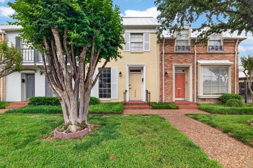 Welcome to 9852 Brockbank Dr, updated in 2022 this spacious 2-bedroom condo is nestled right in the heart of Northwest Dallas. Located in the established Colony Square Condos community, this two-story home offers approximately 1,031 square feet of living space with a functional layout, generous bedrooms, and easy everyday living. Residents enjoy community amenities including a swimming pool, plus the convenience of carport parking. This tranquil nest is ideal if you are looking for a well-located Dallas home with quick access to shopping, dining, major highways, and everyday conveniences. A great opportunity to own a 2-bedroom townhome-style condo in Dallas with comfort, value, and location all in one.