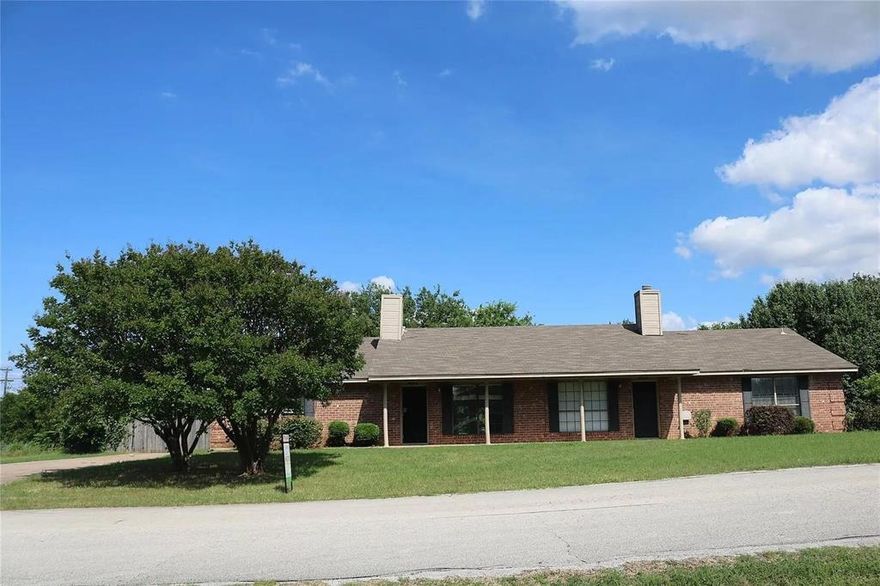 GRAB THE OPPORTUNITY!!!! One of the few lots in Southlake , where you can build 2 duplexes or 2 Separate House by dividing an acre lot. Currently this lot has duplex with 2-bedroom, 2-bath, Living room and Kitchen on each side 625 Cherry Lane & 627 Cherry Lane on a spacious 1.009 acre lot located in Number 1 rated school Carroll ISD in Texas. This single-story both sides of duplex features a cozy fireplace, a full kitchen with appliances, in-unit laundry, and a large fenced backyard. Just minutes from Southlake Town Square, parks, and schools. Pet-friendly and perfect for comfortable living or a GREAT INVESTMENT!!!