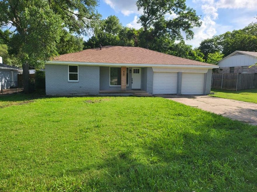 OPEN HOUSE Sat & Sun, Feb 21-22 1-3pm Tour this Highly desirable 3-2-2 Traditional Home UPDATED, RENOVATED, MODERNIZED! Located in Award Winning Allen ISD! 
Your GORGEOUS KITCHEN is COMPLETELY BRAND NEW with ALL NEW Stainless Steel Appliances incl a substantial Gas Range and SS Sink. Lots of floor to ceiling, high-quality cabinets (not pressed wood), tons of storage.  Beautiful white-gray quartz countertops w gorgeous modern backsplash, and peninsula for 2 extra seats! Attractive Modern Chandelier in Dining Room and Marble-look new flooring! 
MODERN ceiling fans! Modern square hardware on new interior and exterior doors! NEW PAINT thru-out! New DURABLE laminate-wood flooring! No carpet. Kitchen and bathrooms were fully remodeled so now you have a beautiful modern home complete with stunning Master Bathroom ensuite w Rain Shower Faucet, river rock floor & niche, matching floor & shower tile! 2nd bathroom has White Ice Subway shower tile and Hexagon marbled floor tile. You have 2 full bathrooms w NEW VANITIES, FAUCETS, LIGHTING, MIRRORS, SHOWER TILE, FLOORS! The BEST FEATURES of this lovely home have been completely renovated for instant enjoyment! 
FOUNDATION work completed, comes w 10-year pier Warranty, Licensed Structural Engineer Report dated 2-16-26.  Lots of NEW PLUMBING to give you PEACE OF MIND! ALL NEW Low-E WINDOWS!  HVAC works great. ROOF estimated to be 3-6 yrs old.  NEW EXTERIOR PAINT! 2 new GARAGE DOORS! 
SLIDING WOOD GATE to drive truck & trailer into LARGE BACKYARD! Room for storage shed. Mature shade trees, park-like yard the kids will enjoy! Great for entertaining! 
DESIRABLE LOCATION near Watters Creek, Allen Outlets, Shops at Fairview, I-75, and 121. See doc in MLS for the FULL LIST of UPGRADES and AMENITIES in this home. This lovely home is ready to be yours!  HOME CAN BE SHOWN IMMEDIATELY!  
Please come to the Open House this Sat Sun, Feb 21-22nd 1-3pm   HIGHEST and BEST offers must be received by Tues Feb 24 midnight to LisaEREP@gmail.com